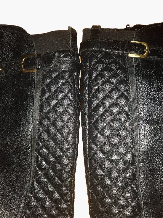 NATURALIZER N5 COMFORT KNEE HIGH BLACK BOOTS SIZE 6.5 US - Picture 10 of 14